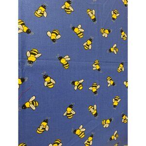Bee-Themed Cotton Fabric 1/2 Yard 44" Wide Quilting Sewing